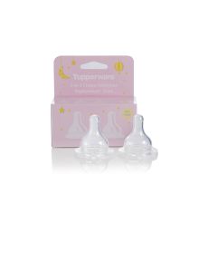 BABY FEEDING BOTTLE REPLACEMENT TEATS (2)